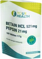 BETAIN HCL 521 mg PEPSIN 21 mg